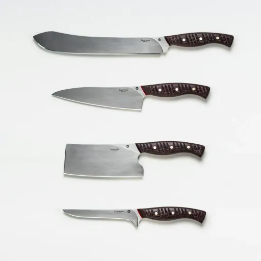 Set Pisau Dapur Stainless Steel 5 Pcs