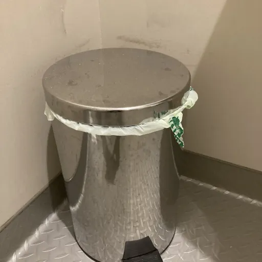 Stainless Steel Pedal Trash Bin 12 L