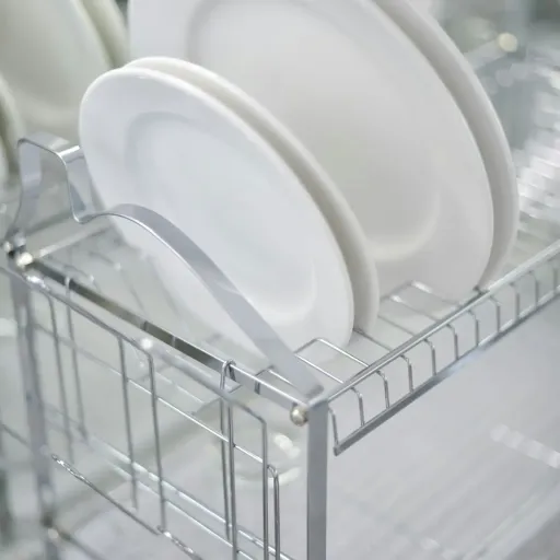Dish Drying Rack with Drip Tray