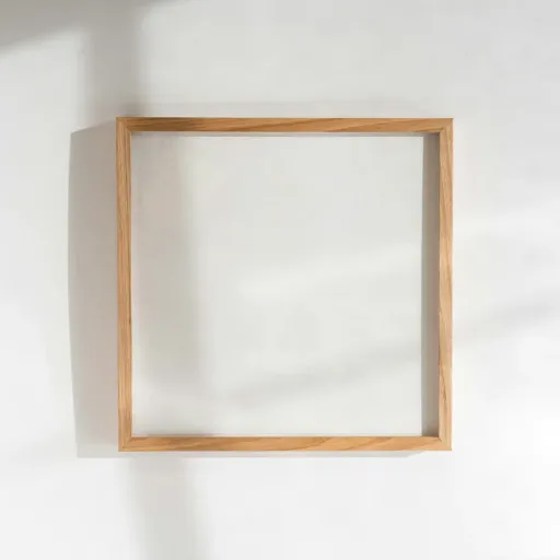 Solid Wood Photo Frame with Glass Front